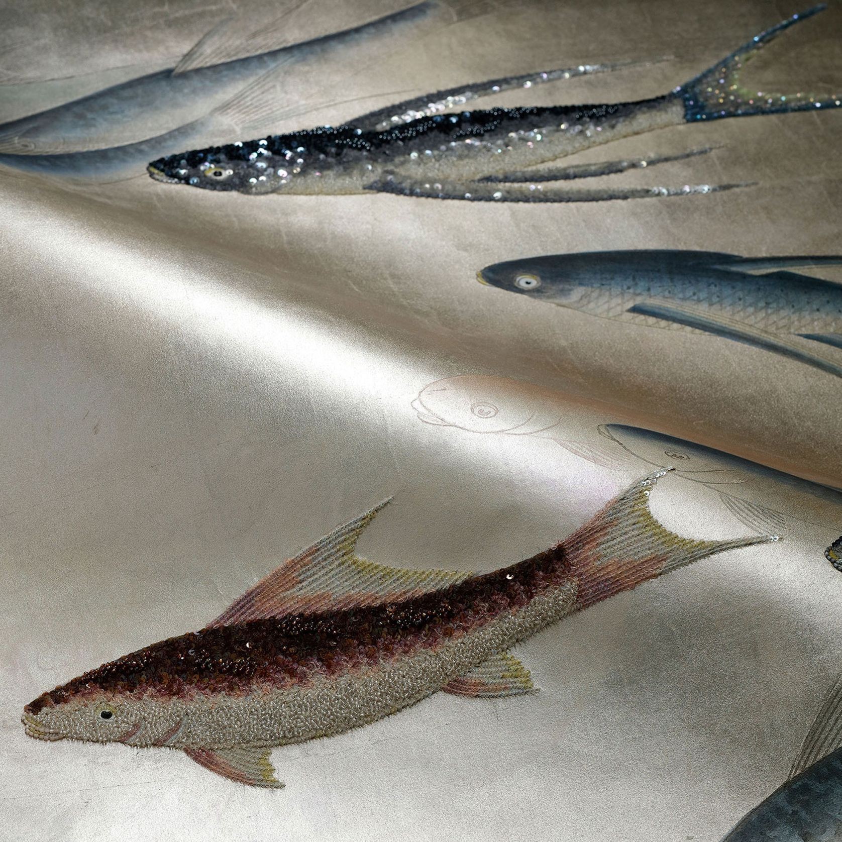 De Gournay Fishes | Wallpaper gallery detail image