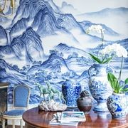 De Gournay Thousand Li of Rivers & Mountains |Wallpaper gallery detail image