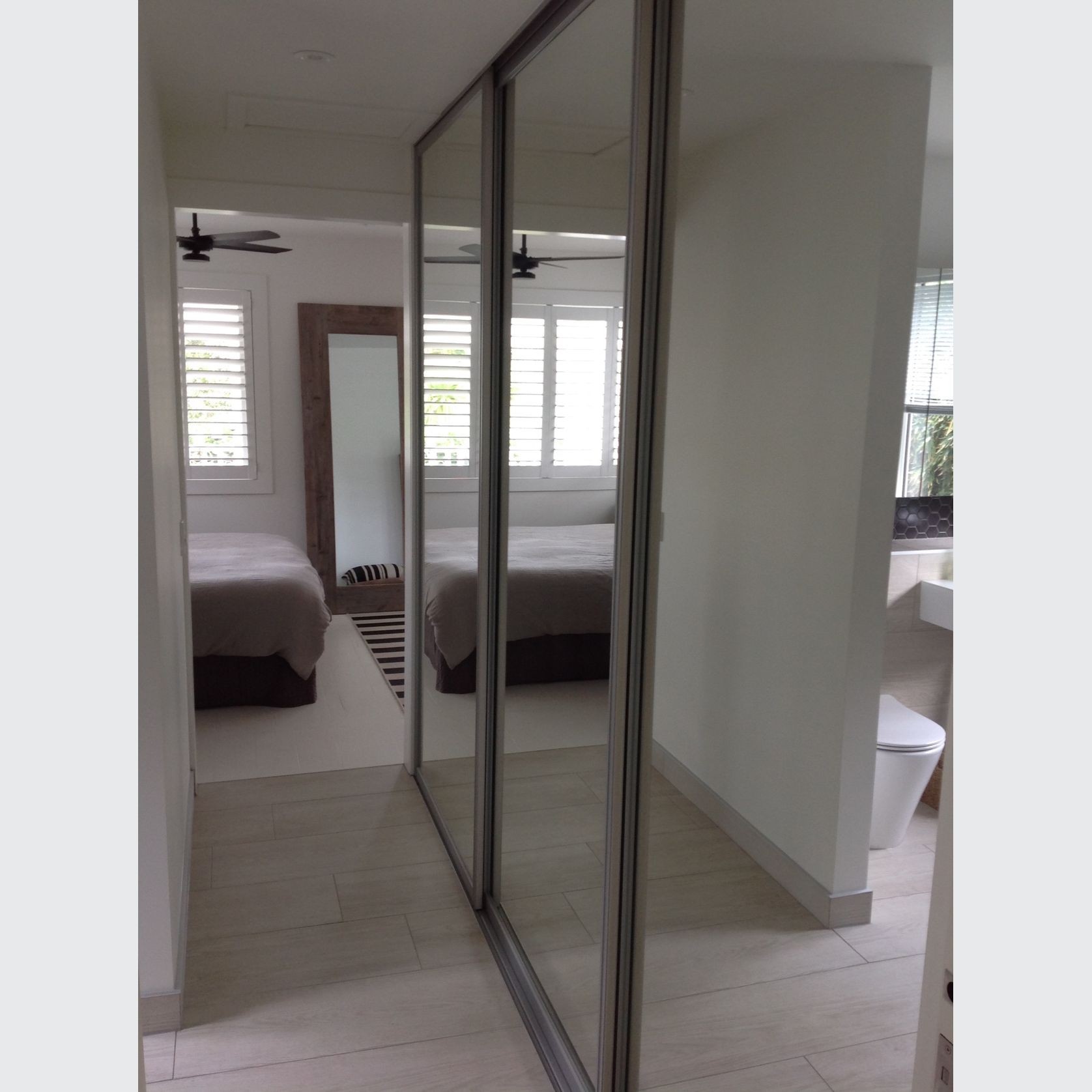 WARDROBE DOORS - Mirror sliding doors gallery detail image