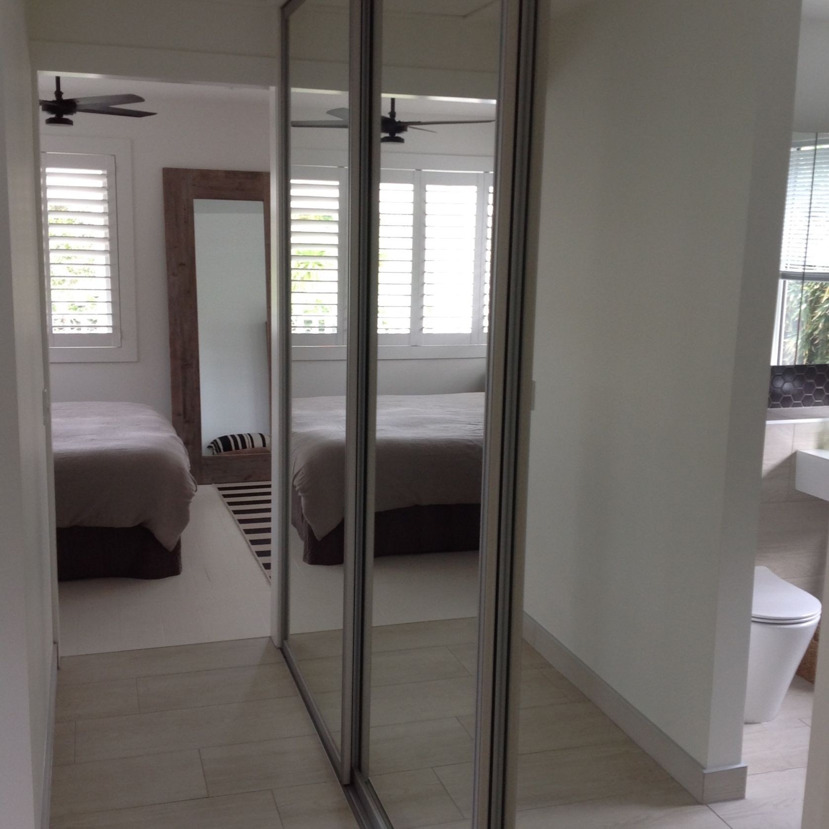 WARDROBE DOORS - Mirror sliding doors gallery detail image