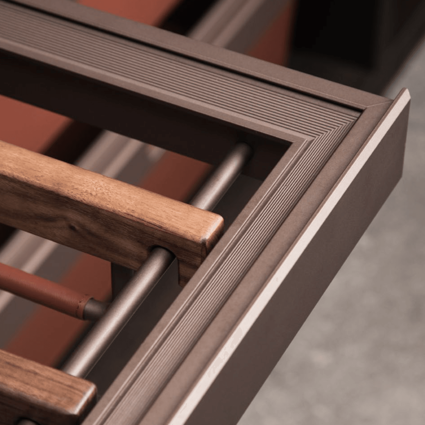 Basistem BRUGG Wood Pants Hanger gallery detail image