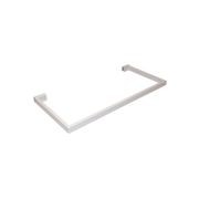Flexiwall Clip-On Side Hang Rail 600mm White gallery detail image