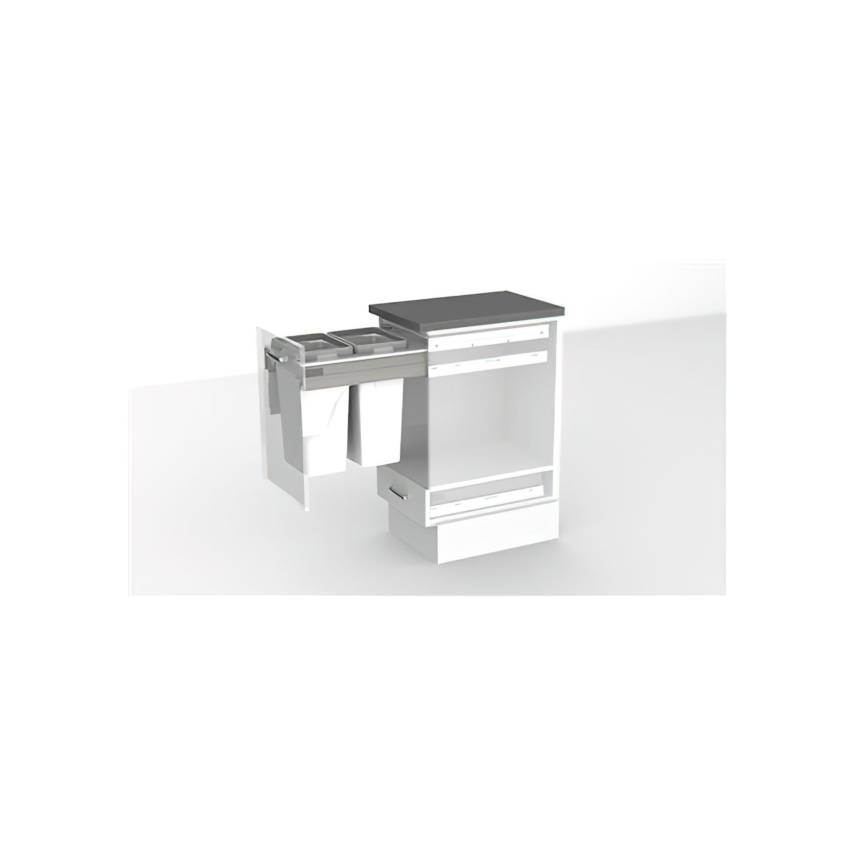 Krome Twin Bin 36L [2x18L] gallery detail image