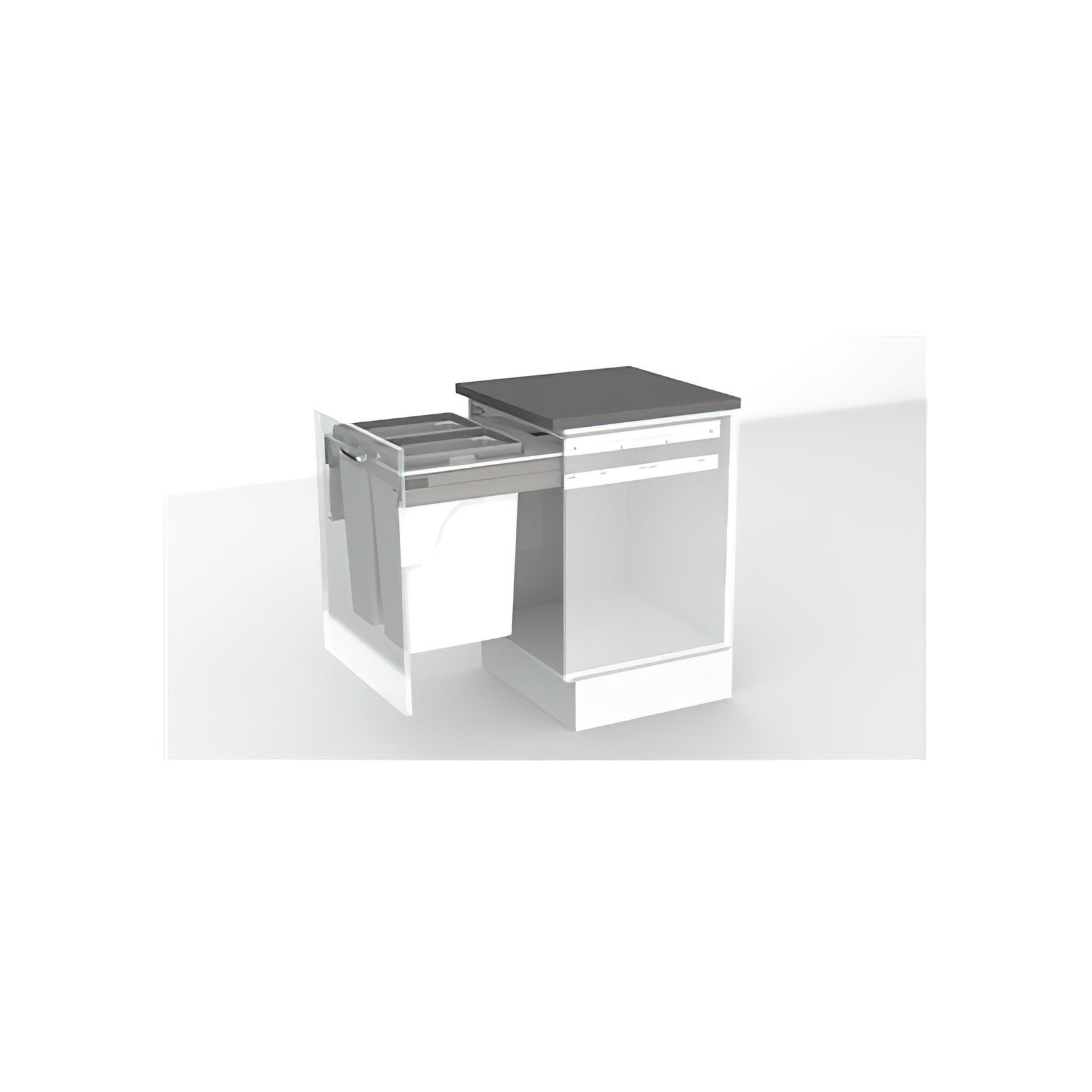 Krome Twin Bin 70L [2x35L] gallery detail image