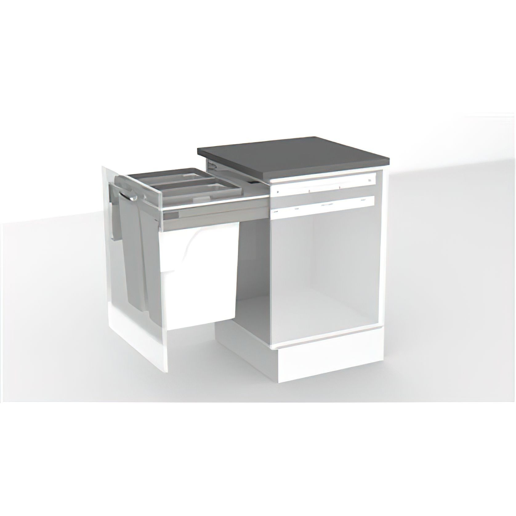 Krome Twin Bin 70L [2x35L] gallery detail image