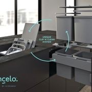 Concelo 2 x 16L Buckets | Door Pull | Cinder gallery detail image