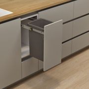 Hideaway Compact Bin 1 x 20L Bucket | Door Pull gallery detail image