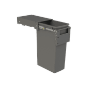 Hideaway Compact Bin 1 x 40L Bucket | Door Pull gallery detail image
