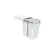 Hideaway Compact Bins 2 x 35L Buckets | Door Pull gallery detail image