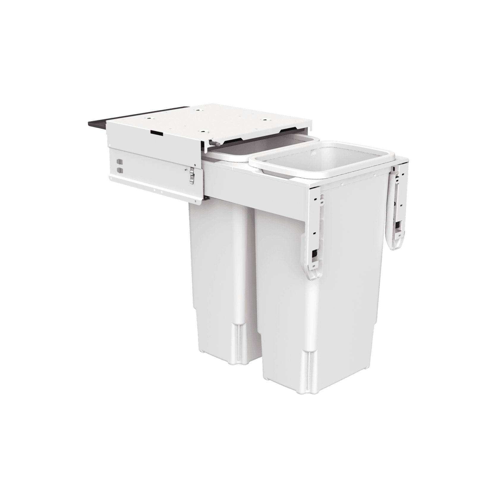 Concelo Waste Bin 2 x 35L Buckets | Door Pull gallery detail image