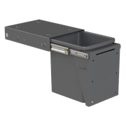 Hideaway Compact 1 x 15L Bucket | Door Pull | Cinder gallery detail image