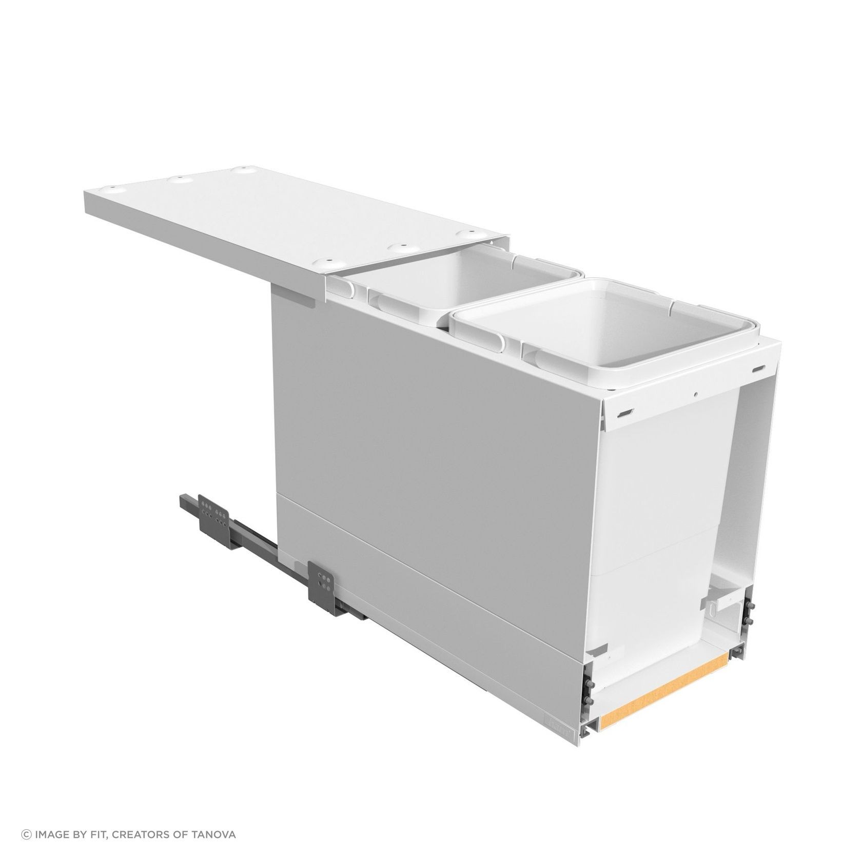 Tanova FLEX Kitchen Bin Solution For Slimline Drawers gallery detail image