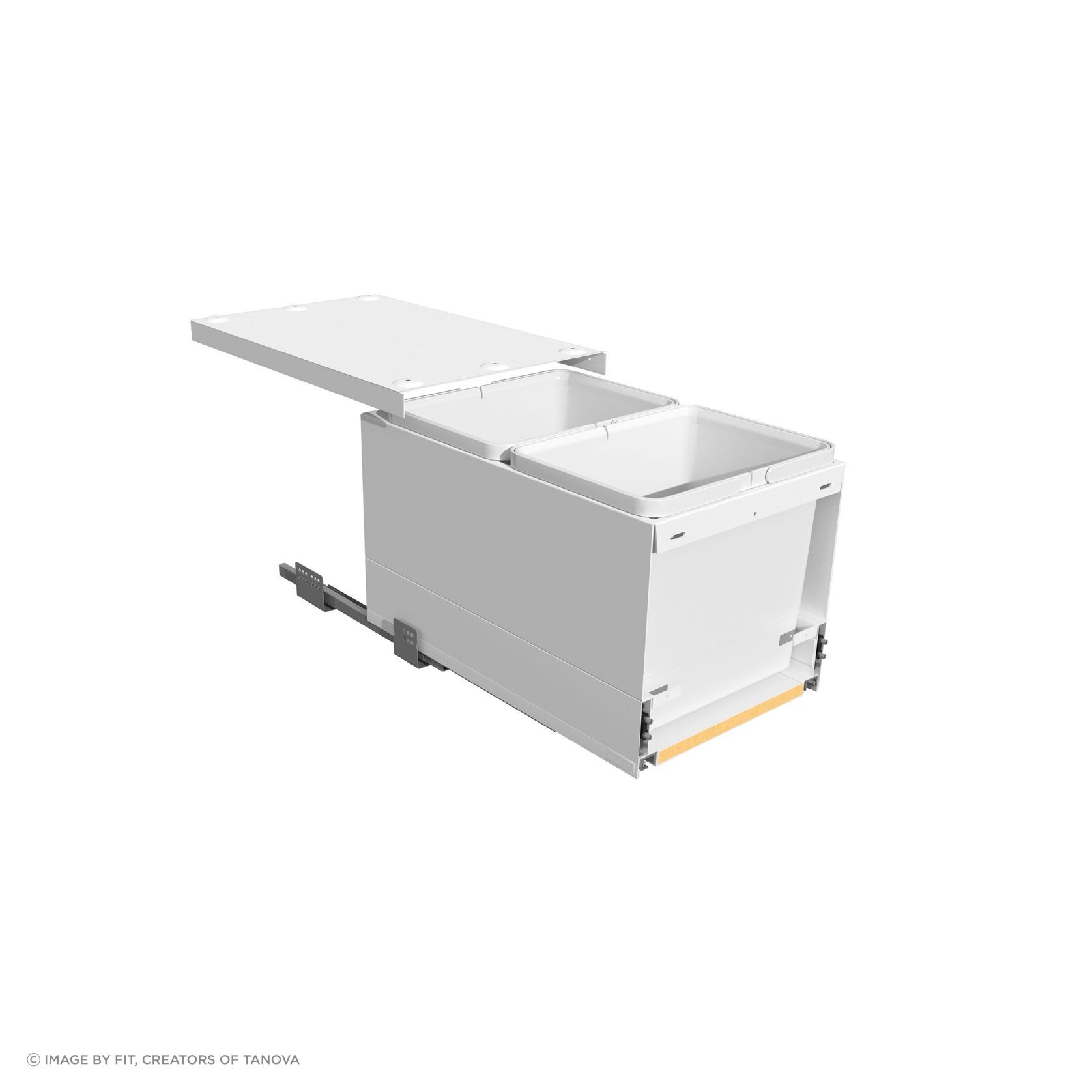 Tanova FLEX Kitchen Bin Solution For Slimline Drawers gallery detail image