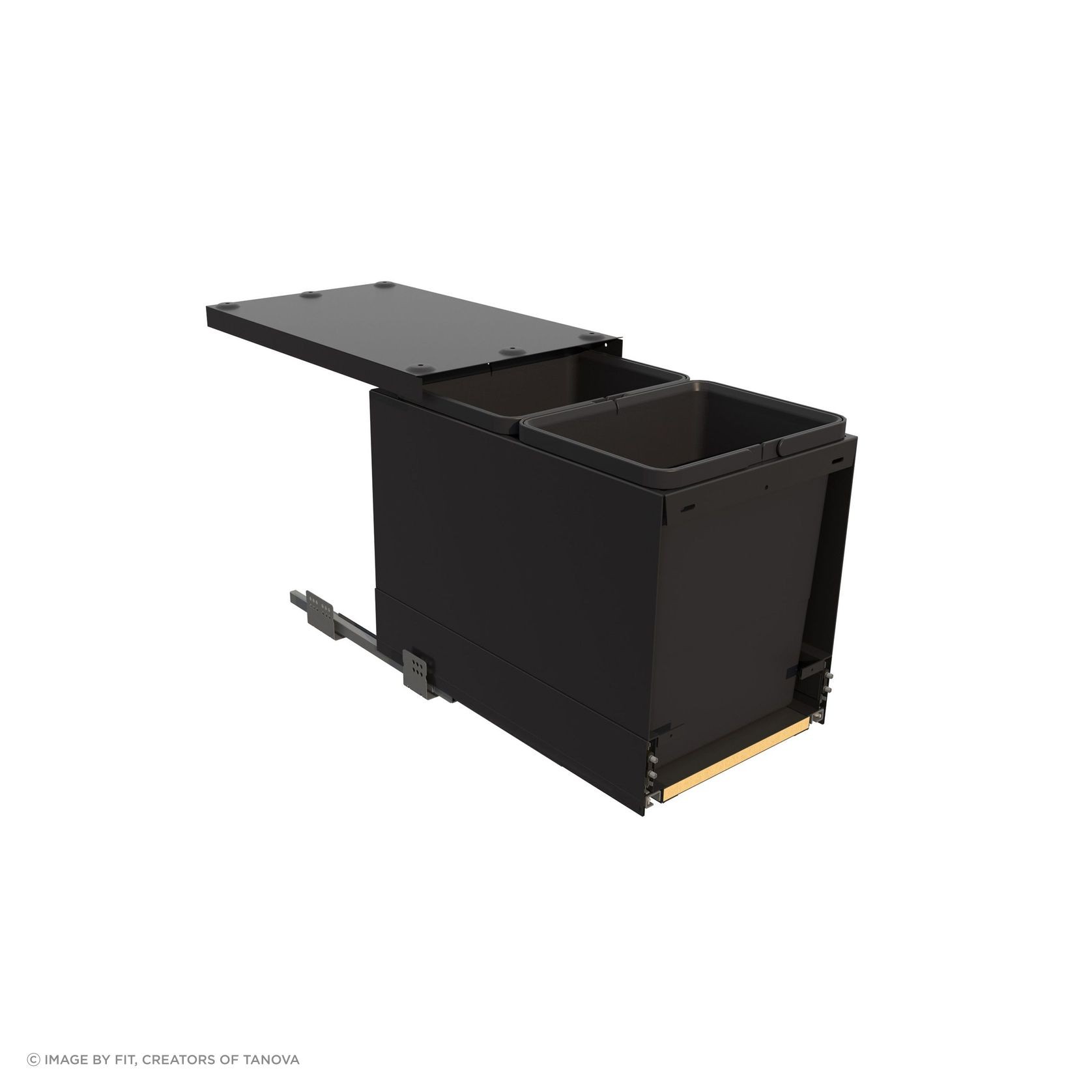 Tanova FLEX Kitchen Bin Solution For Slimline Drawers gallery detail image