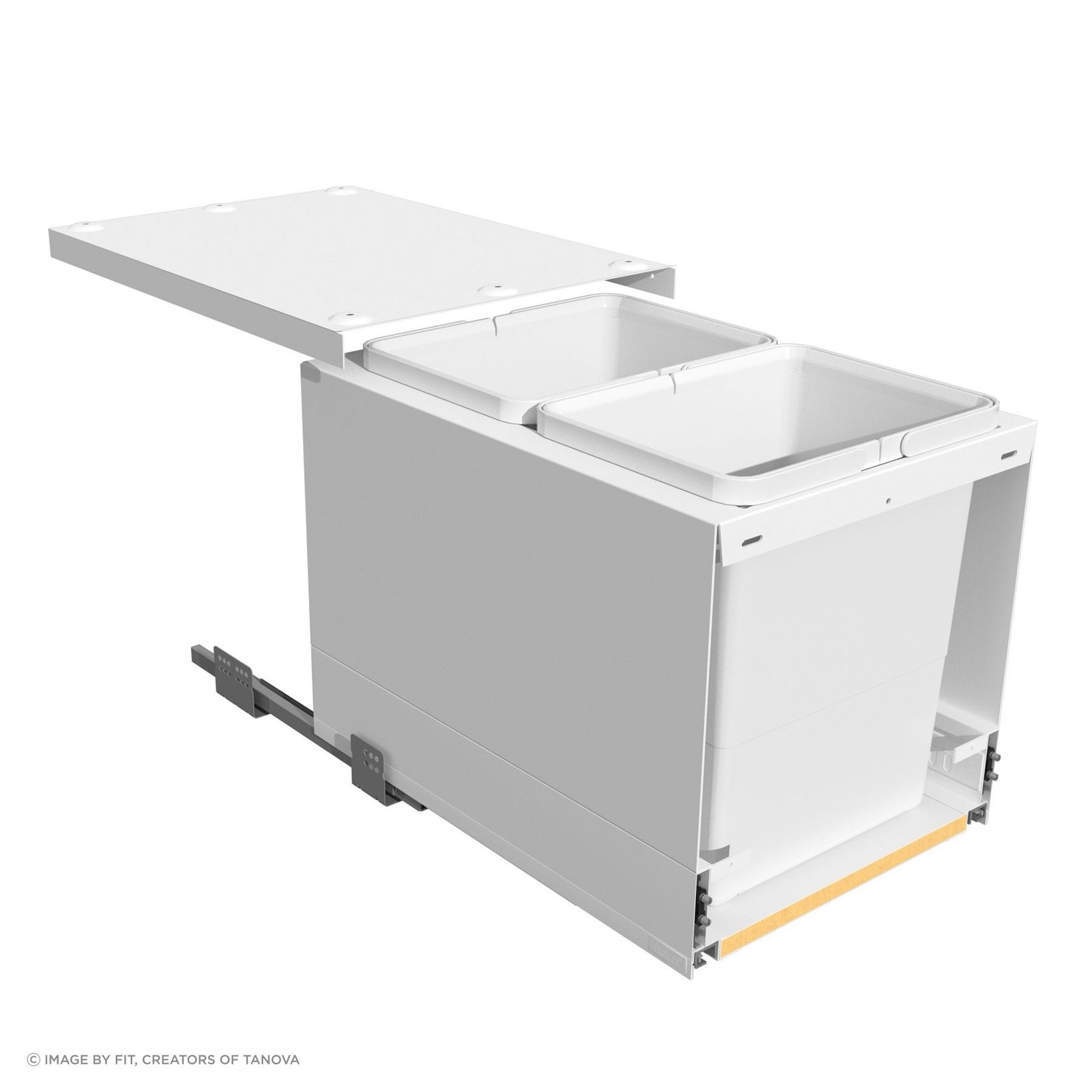 Tanova FLEX Kitchen Bin Solution For Slimline Drawers gallery detail image