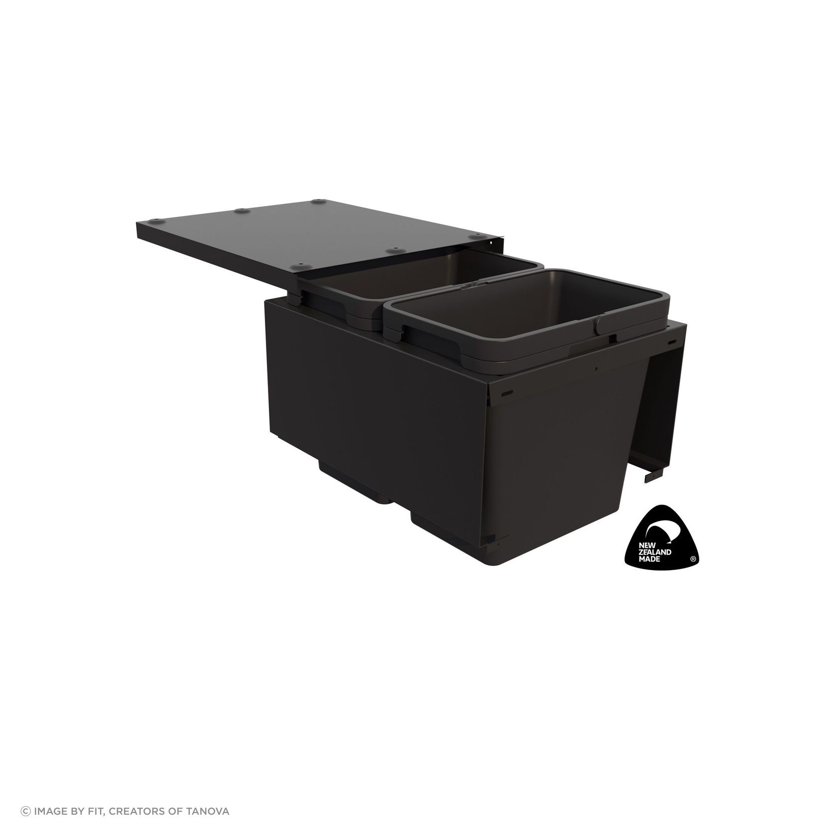 Tanova FLEX Kitchen Bin Solution For Slimline Drawers gallery detail image