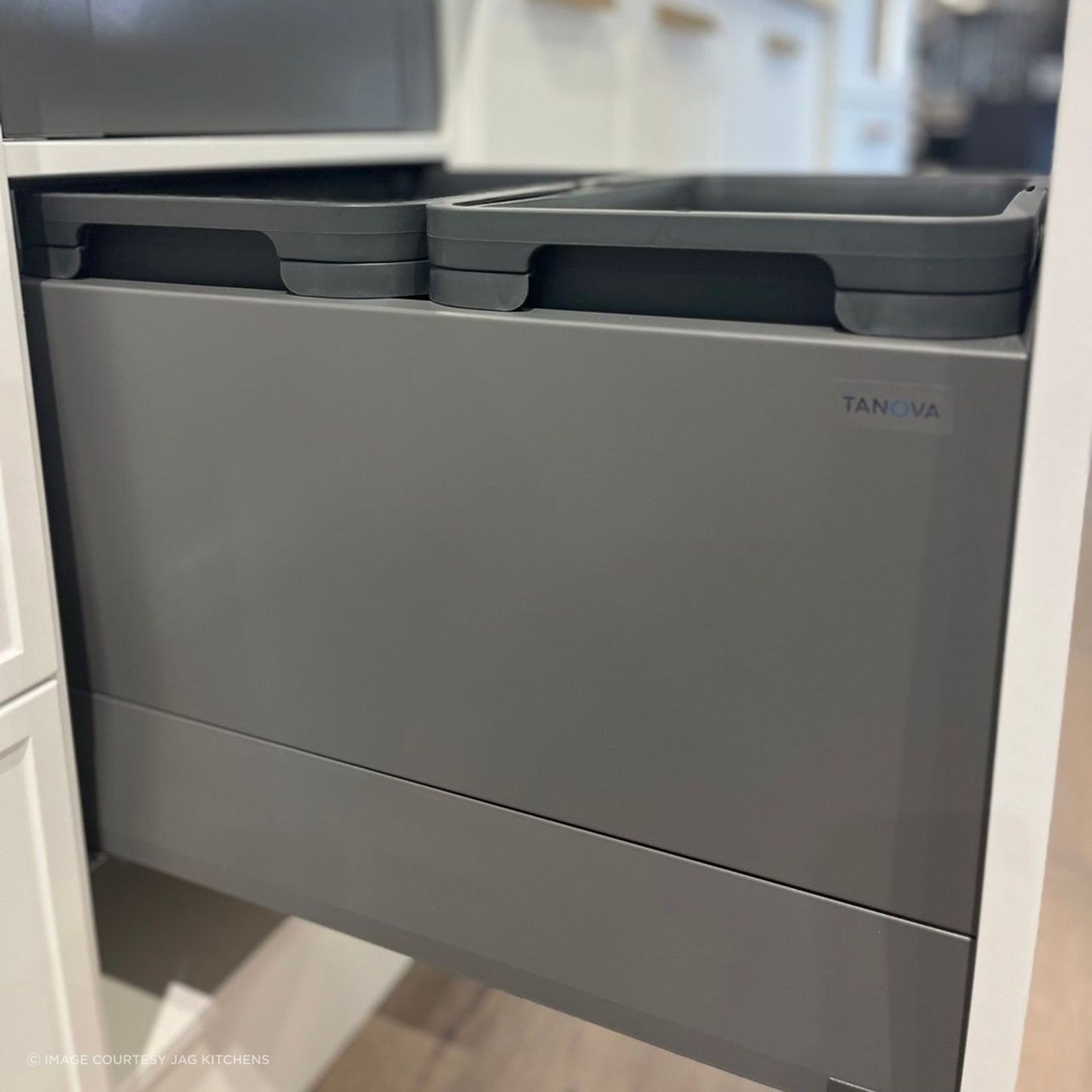 Tanova FLEX Kitchen Bin Solution For Slimline Drawers gallery detail image