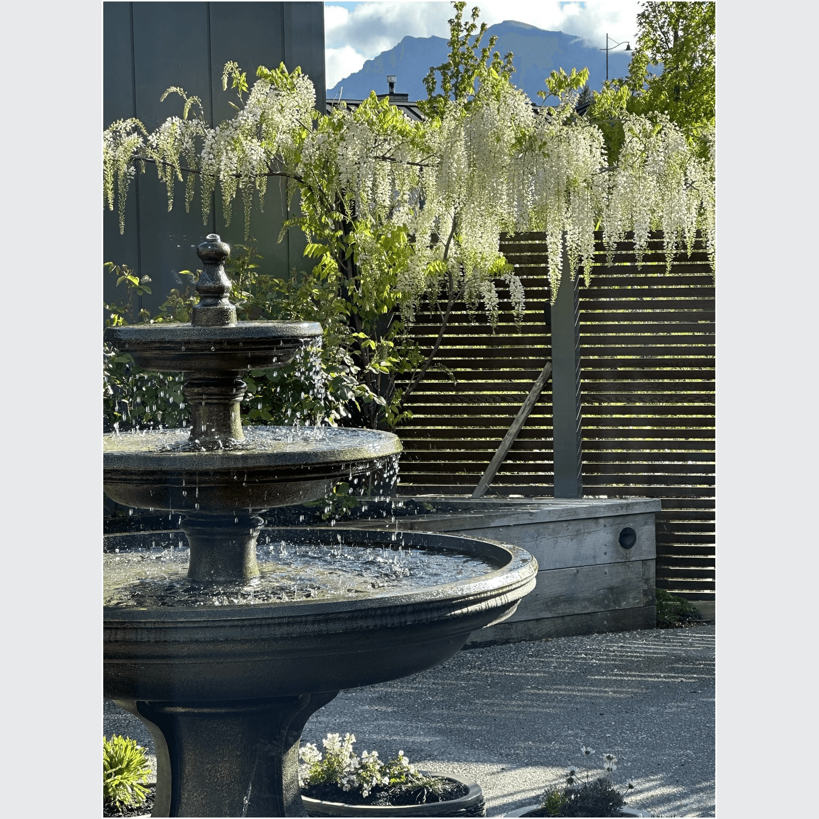 Versailles Mini Three Tier Fountain gallery detail image