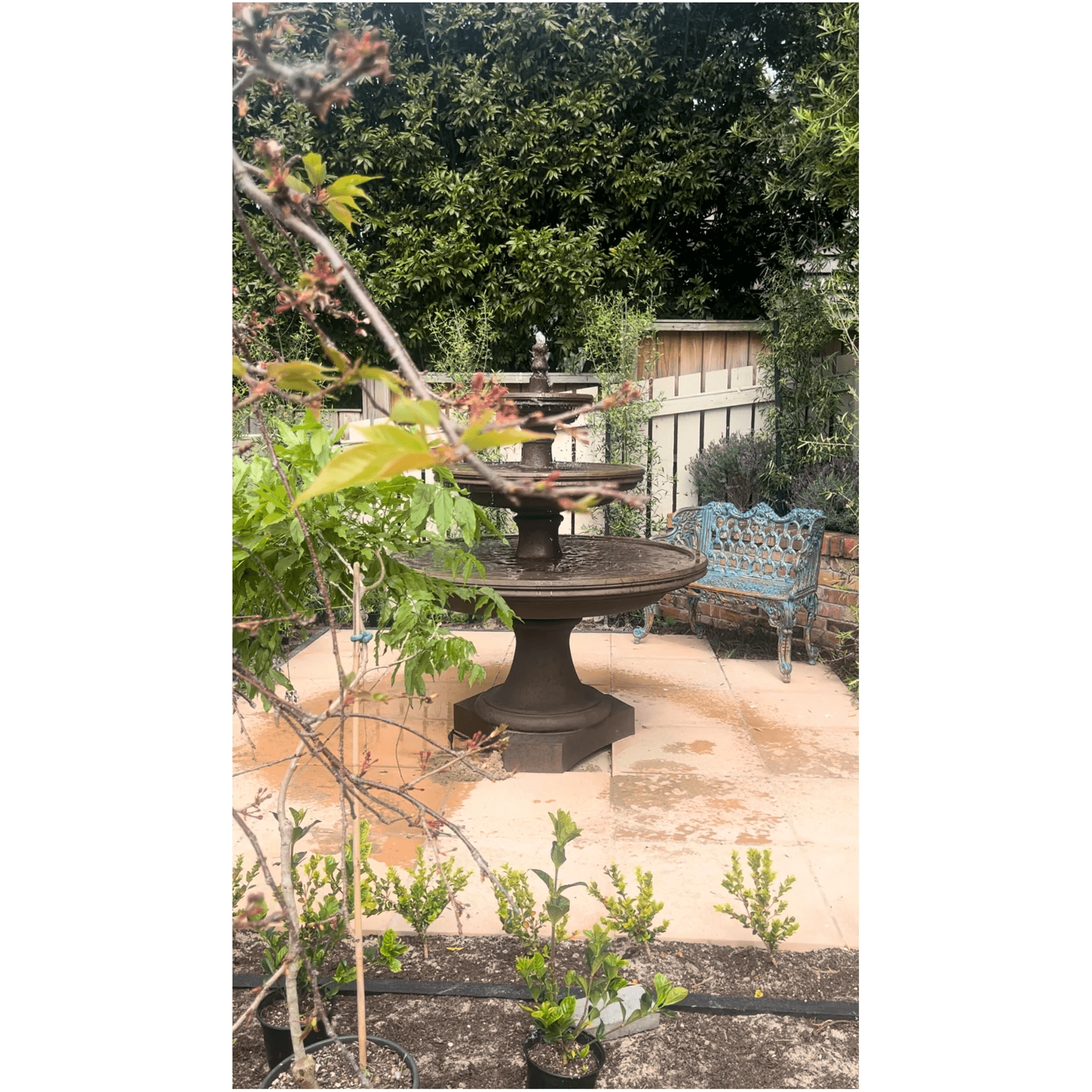 Versailles Mini Three Tier Fountain gallery detail image