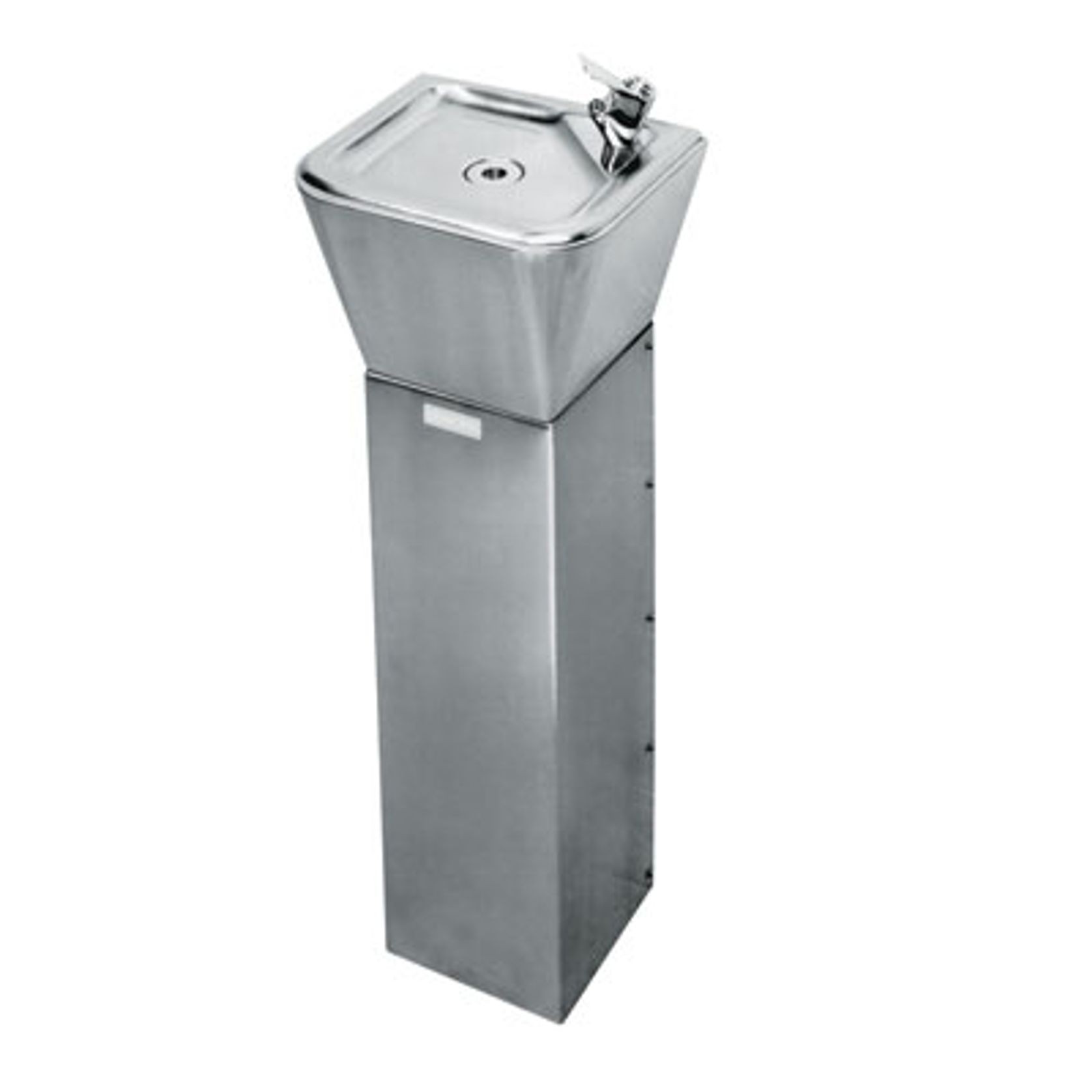 KWC Franke S/S Pedestal Mounted Drinking Fountain gallery detail image