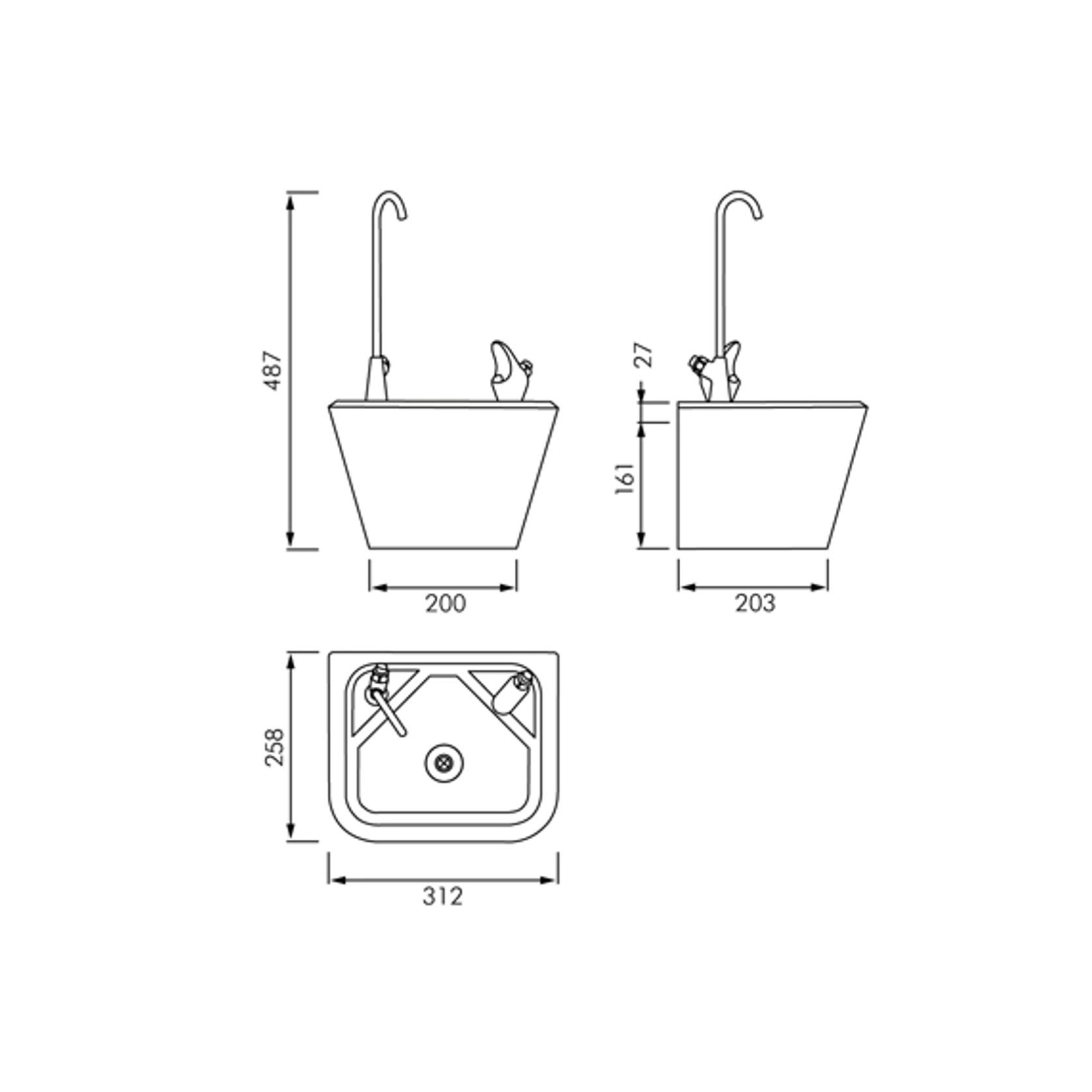 KWC Franke Drinking Fountain and Bottle Filler gallery detail image