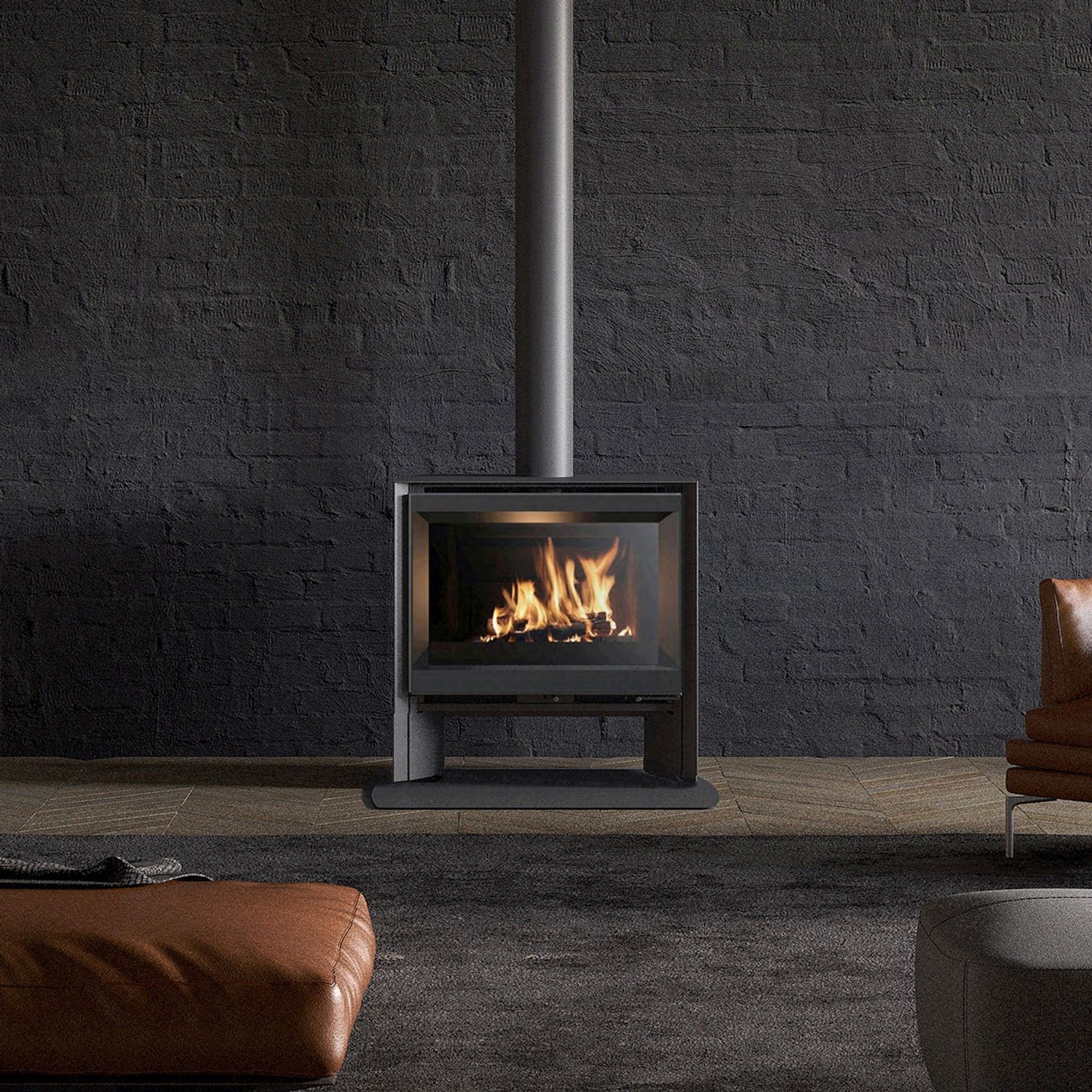 STUV 6 Freestanding - Fireplace - 66-55H gallery detail image