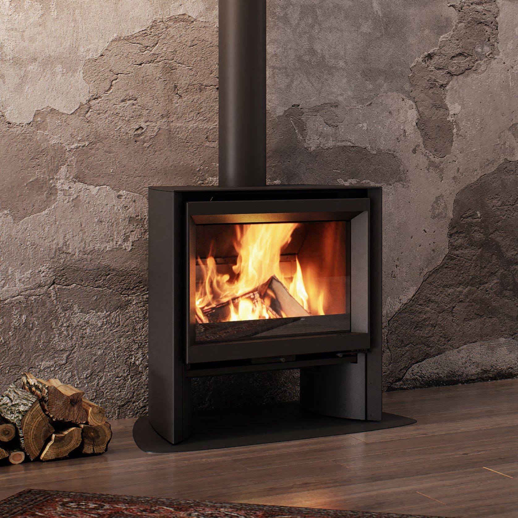 STUV 6 Freestanding - Fireplace - 66-55H gallery detail image
