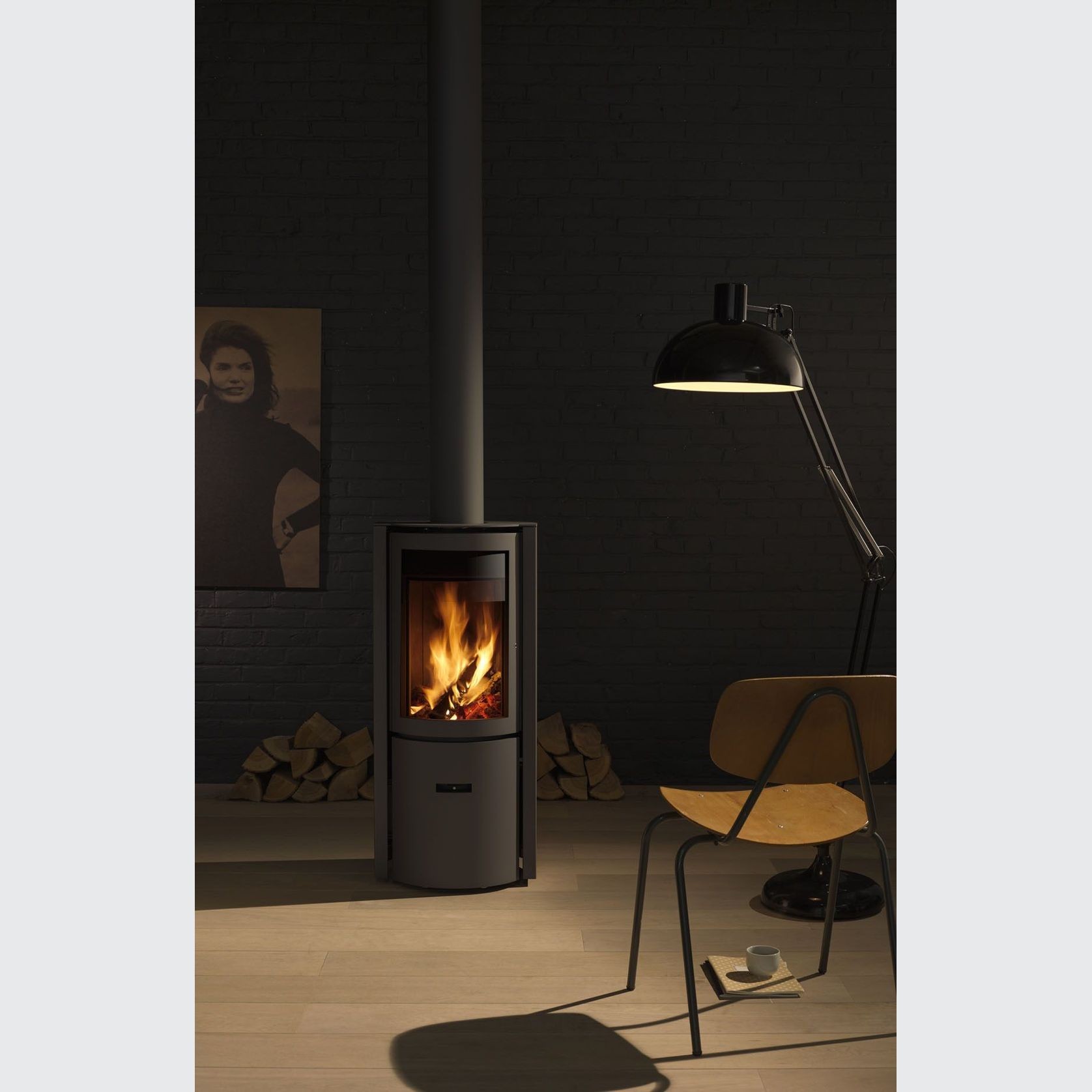 Stuv 30 Compact - Slow Combustion Wood Heater gallery detail image