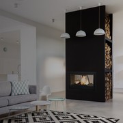 Axis I1000IB Double Sided - Contemporary Inbuilt gallery detail image