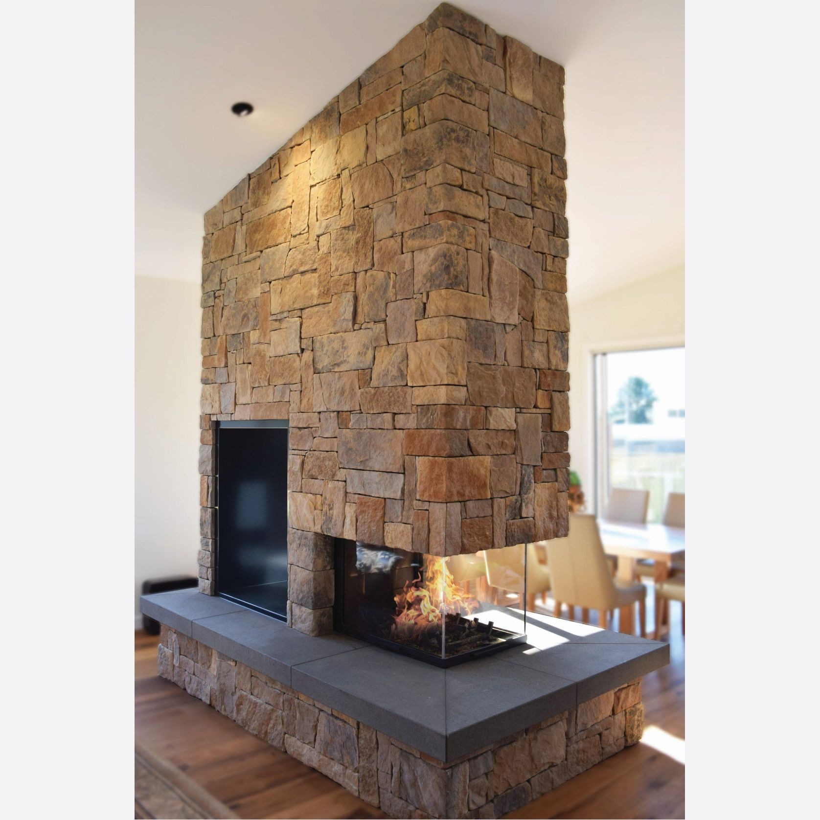 Axis EPI950 3 Sided Fireplace gallery detail image