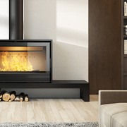 Axis L1000 Freestanding Wood Fireplace gallery detail image