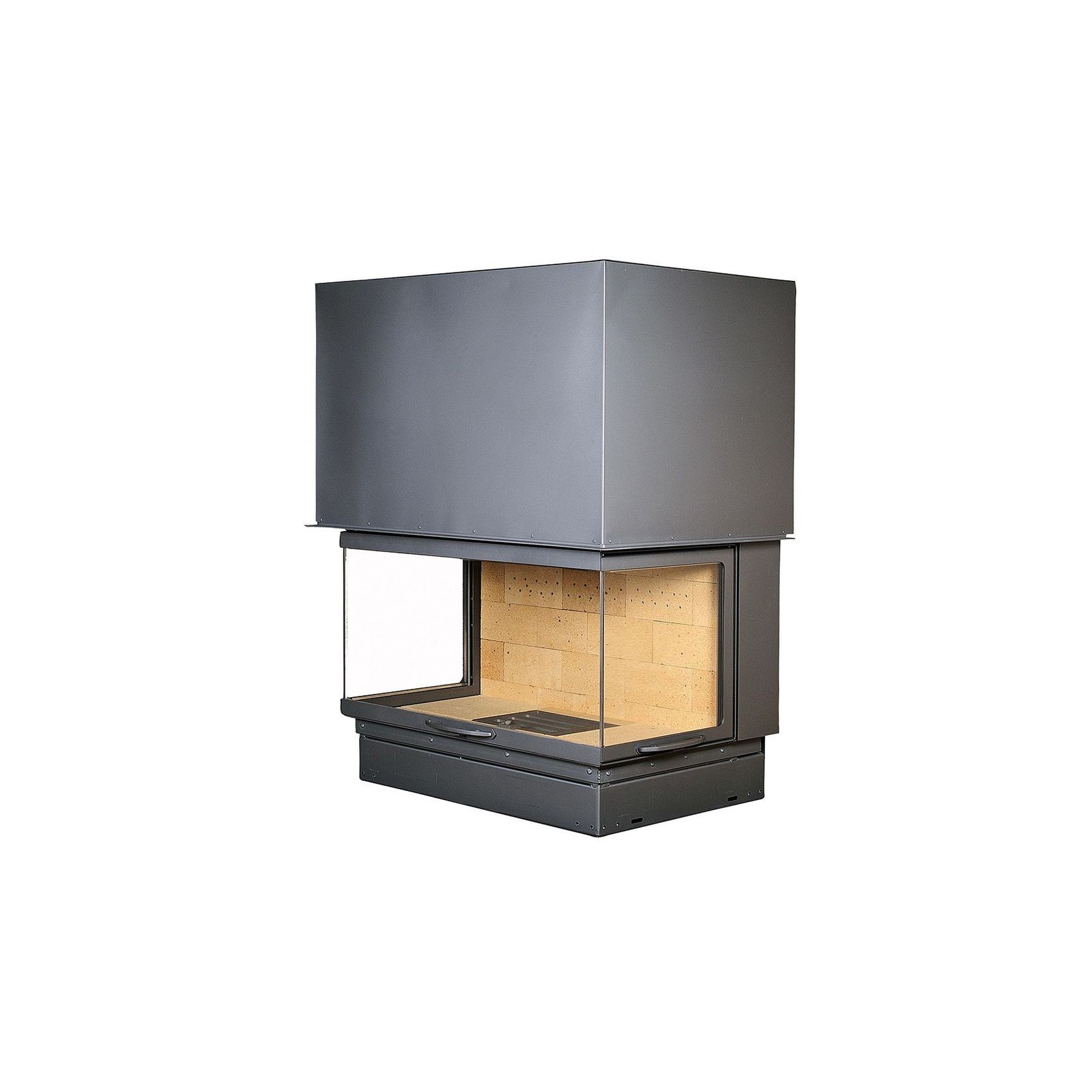 Axis H1200 3V - Three Sided Fireplace gallery detail image