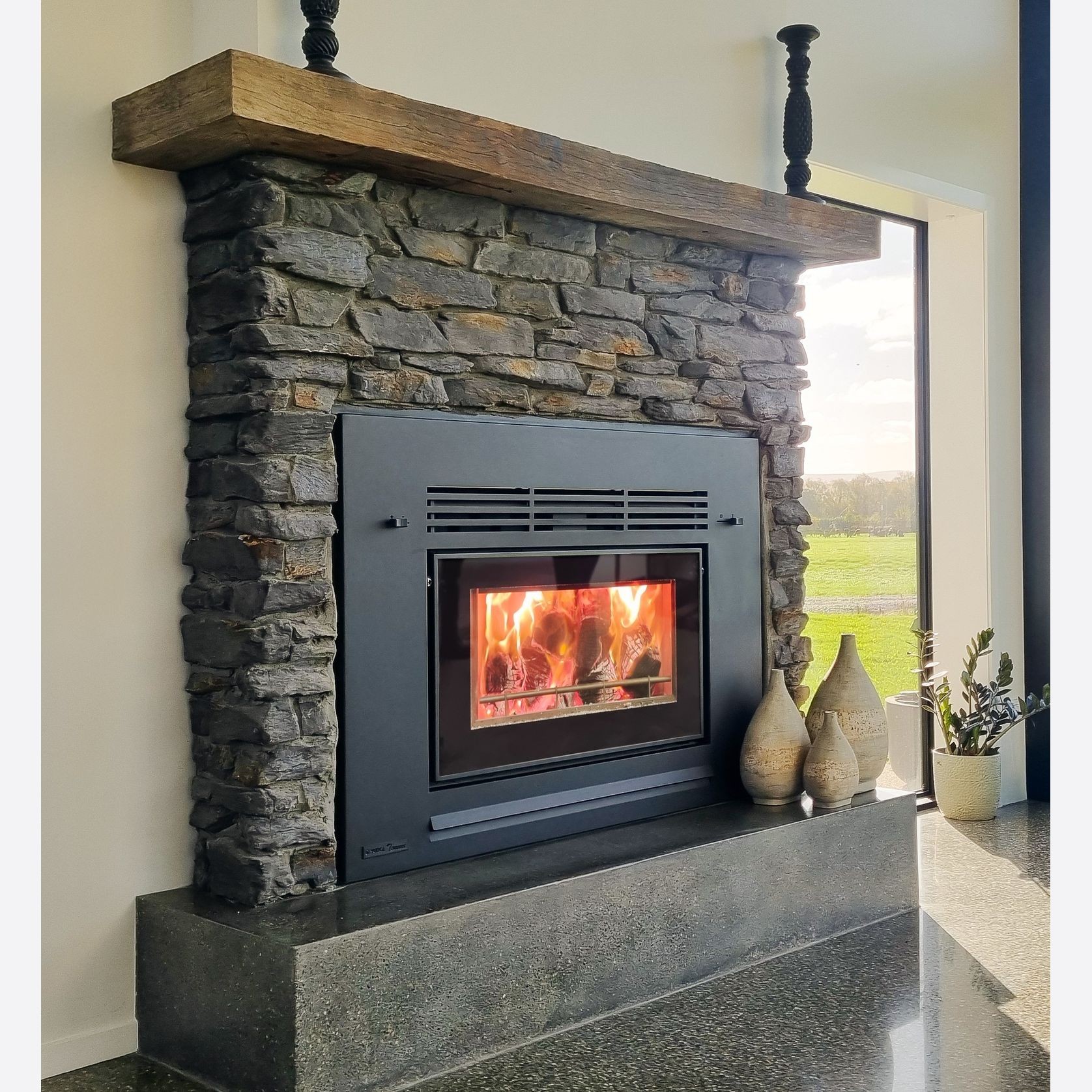 Tommi Inbuilt Woodburner gallery detail image