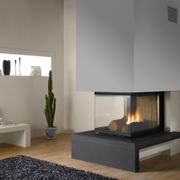 Cheminee Chazelles D1000EPI Designer Wood Fireplace gallery detail image
