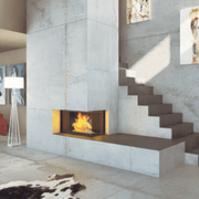 Cheminee Chazelles D100VAD Designer Wood Fireplace gallery detail image