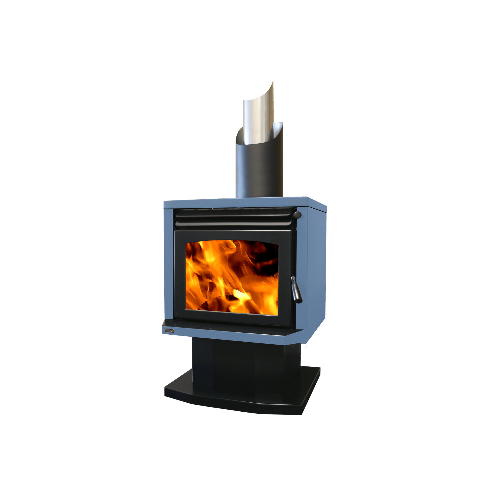 Ethos Genesis Freestanding Wood Fireplace gallery detail image