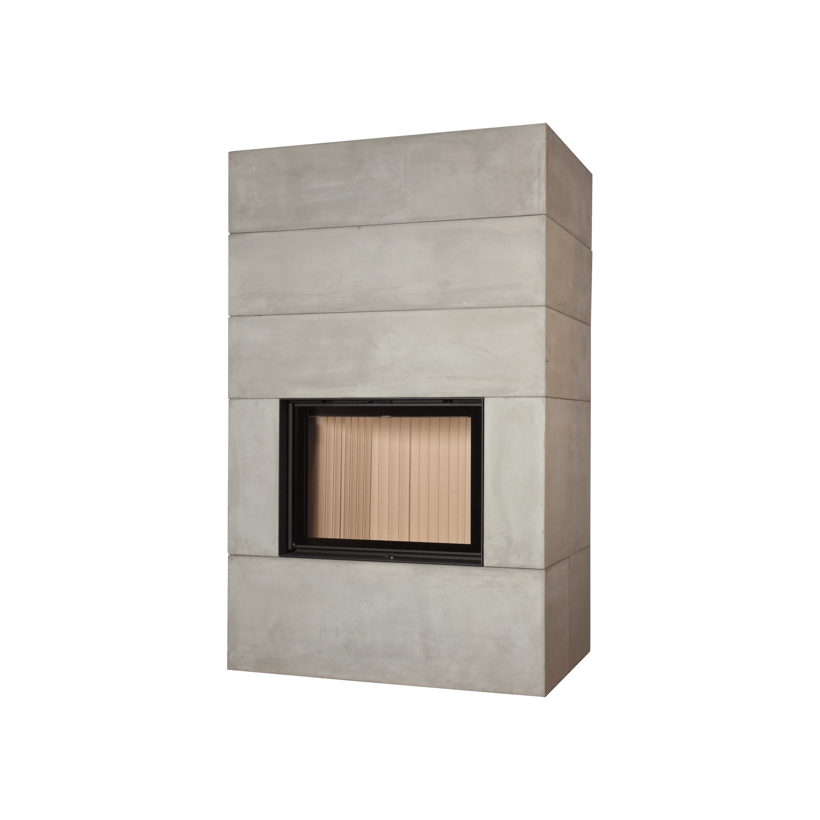 Euro Brunner Single Sided 51/67 Wood Fireplace gallery detail image