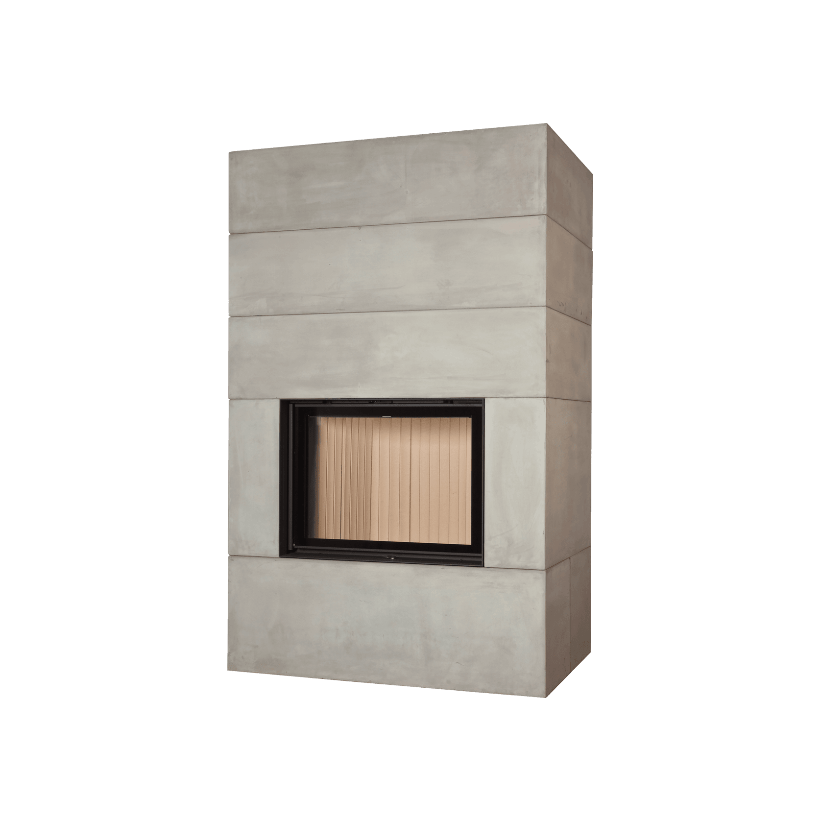 Euro Brunner Single Sided 51/67 Wood Fireplace gallery detail image