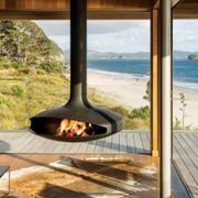 Focus Suspended Indoor Wood Fire Range gallery detail image