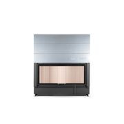 Hoxter Heka 110 Single Sided Insert Wood Fireplace gallery detail image
