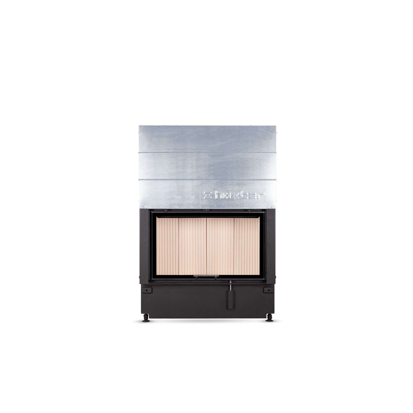 Hoxter Heka 78 Single Sided Insert Wood Fireplace gallery detail image