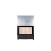 Hoxter Heka 78 Single Sided Insert Wood Fireplace gallery detail image