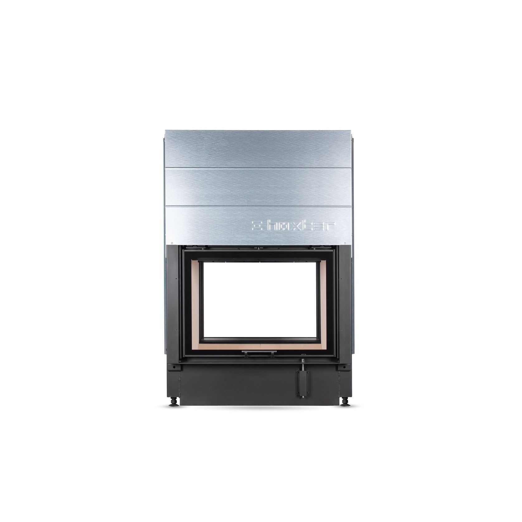 Hoxter Heka 78 Double Sided Insert Wood Fireplace gallery detail image