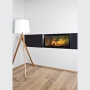 Hoxter Heka 110 Double Sided Insert Wood Fireplace gallery detail image