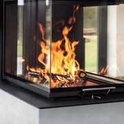 Hoxter Uka 86 Three Sided Wood Fireplace gallery detail image