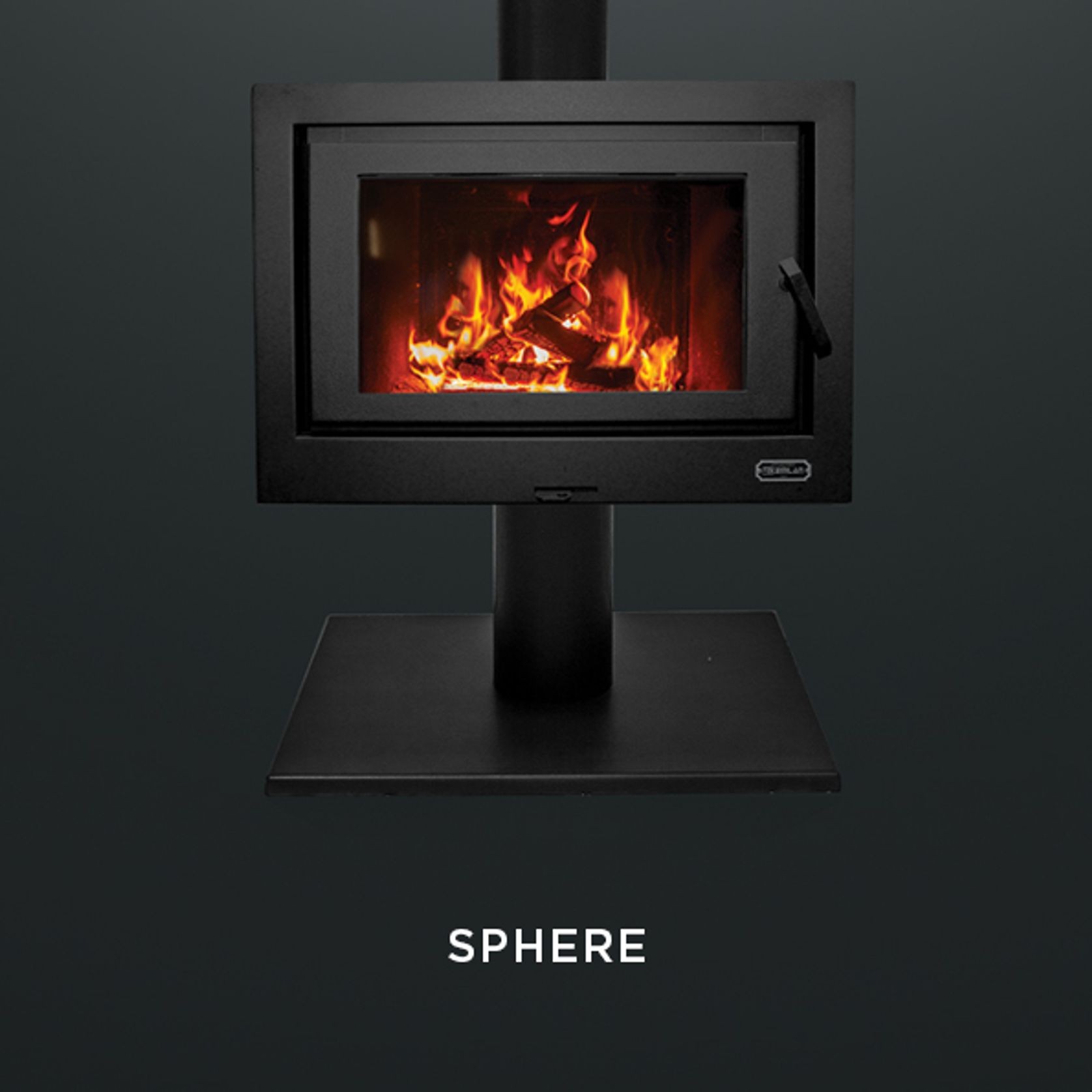 Kemlan Cube Wood Fireplace gallery detail image