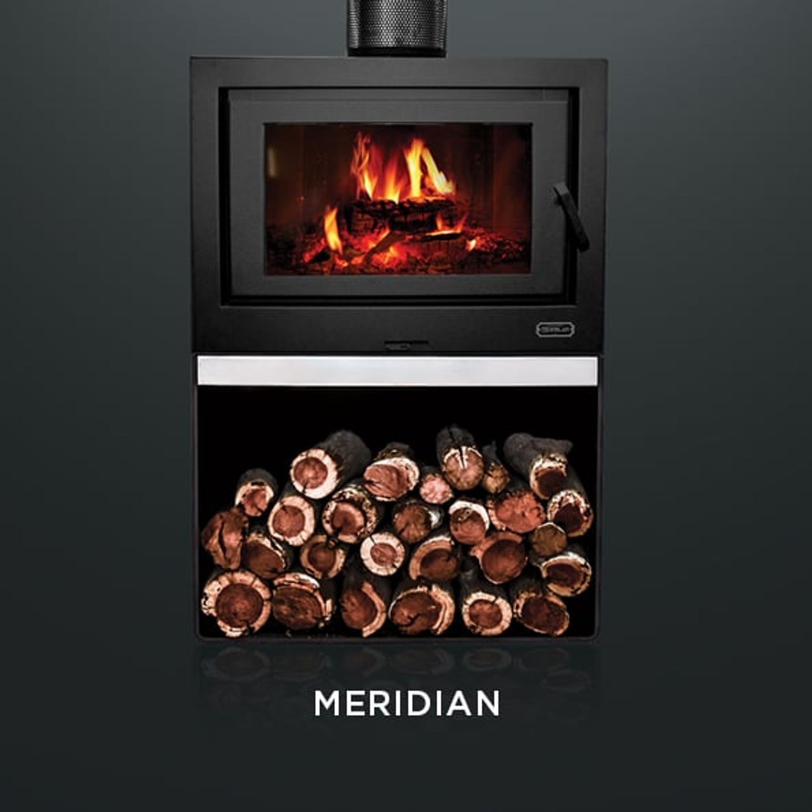 Kemlan Cube Wood Fireplace gallery detail image