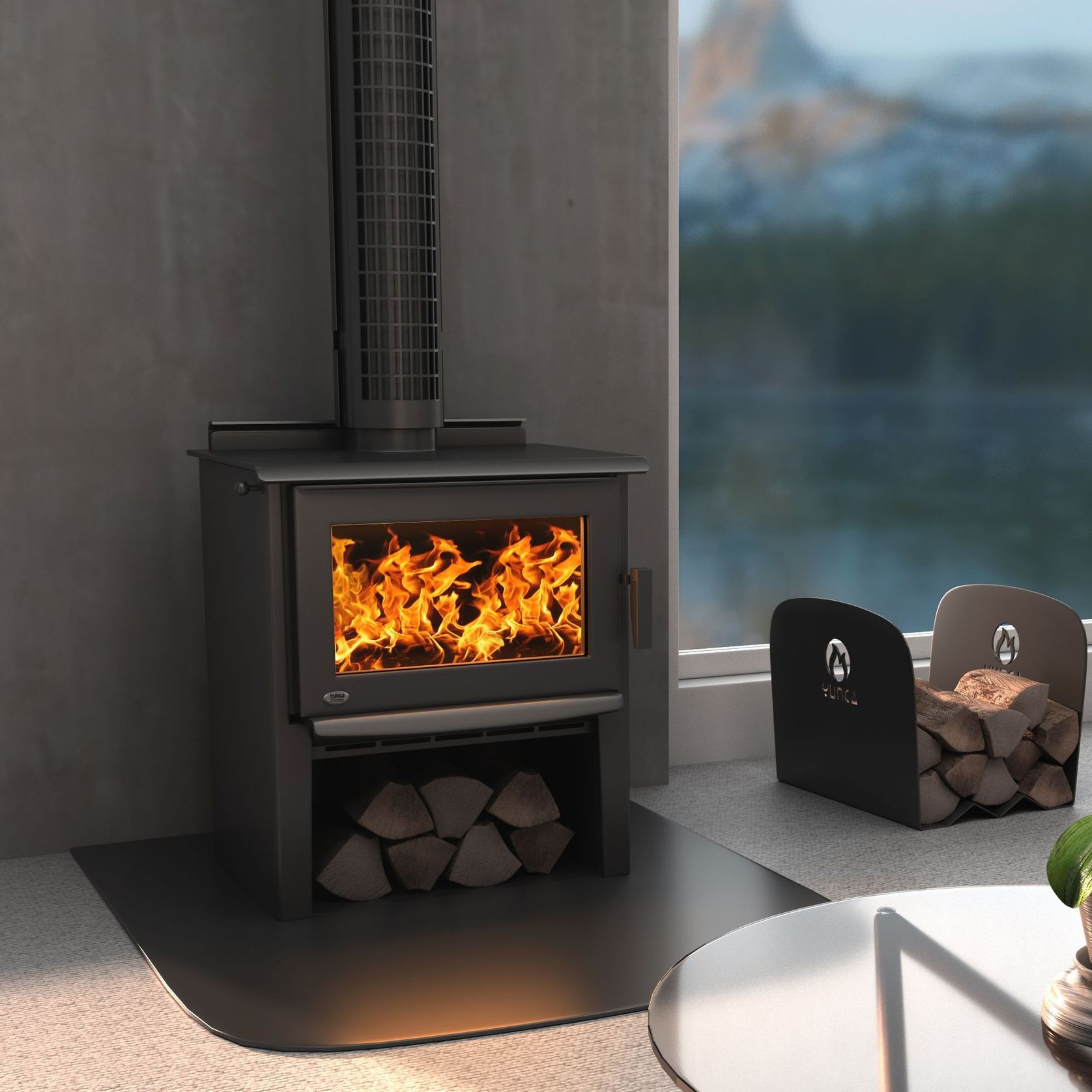 Monte Euro Wood Burner gallery detail image