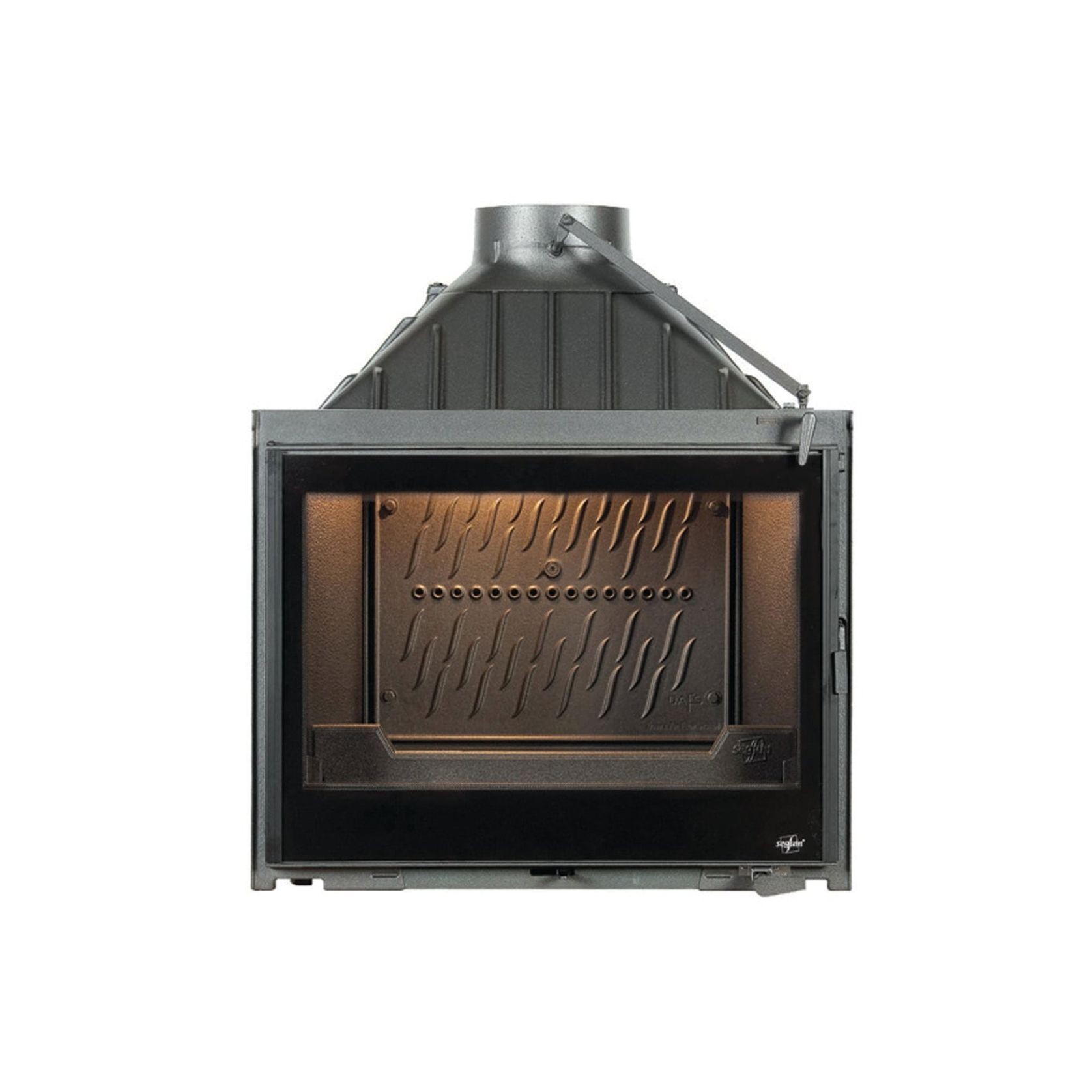 Seguin Europa 7 Blackline Cast Iron Fireplace gallery detail image