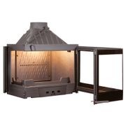 Seguin Europa 7 Left Hand Corner Cast Iron Fireplace gallery detail image